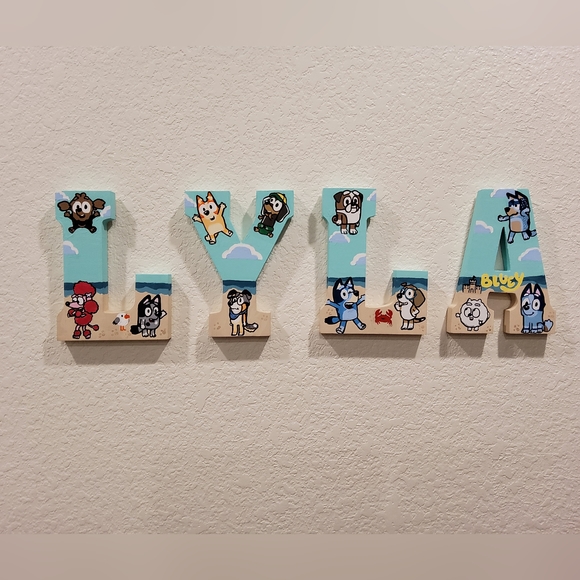 Wall Decor | Custom Wood Letters | Poshmark